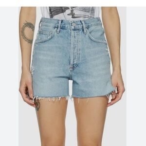 Agolde Dee Super High Rise Shorts